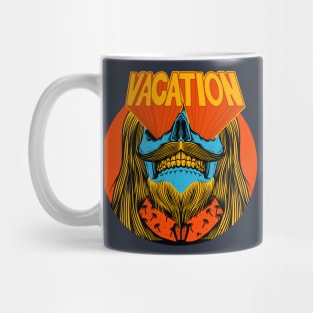 Vacation (front print) Mug